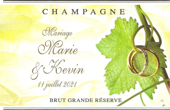 Champagne Emilien FRESNE - Exemple Mariage 4